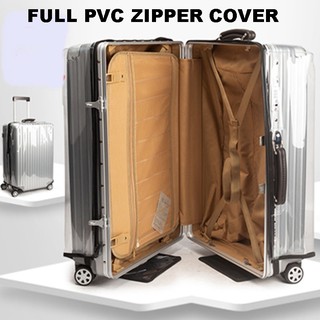 Convenient Zip Cover|Luggage PVC Cover