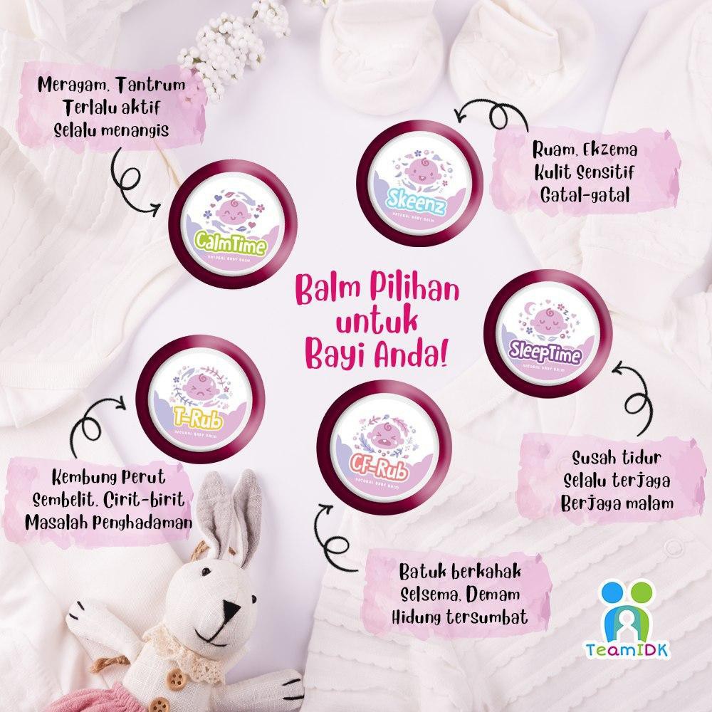 Shop Malaysia Tasneem Naturel Balm Baby Perfect Cf Rub T Rub Sleep Time Calm Time Skeenz Shopee Singapore