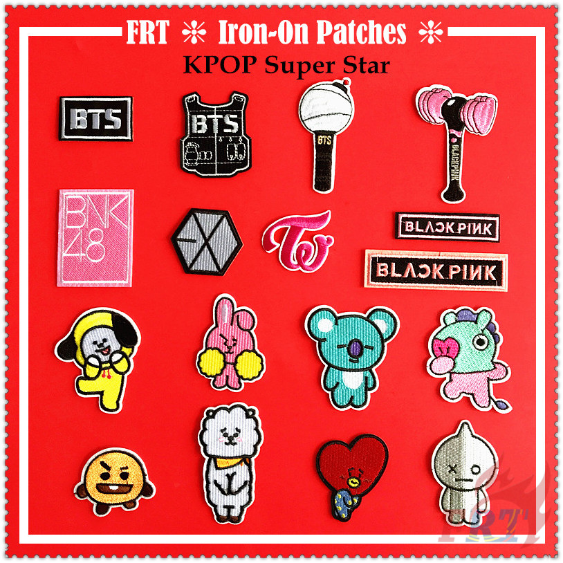 KPOP Super Star Iron-on Patch 1Pc Diy Embroidery Patch Iron on Sew on ...