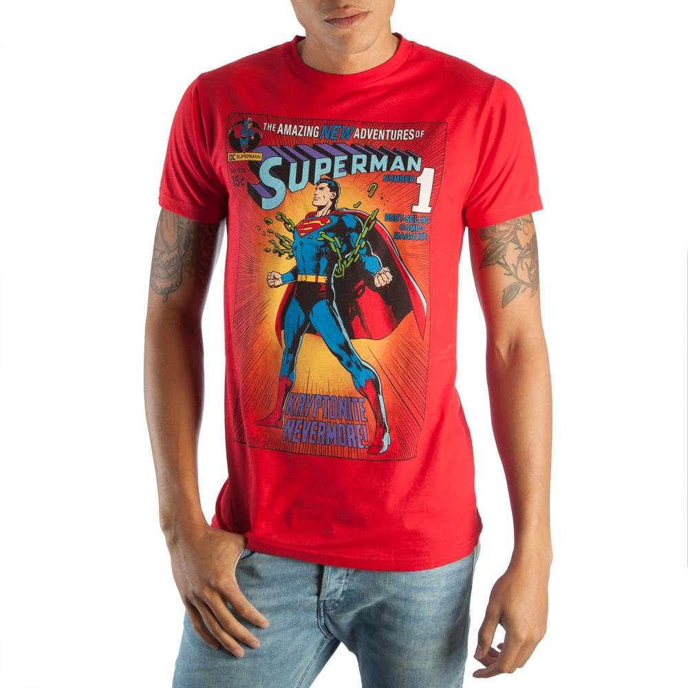 red superman t shirt