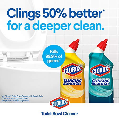 Clorox Toilet Bowl Cleaner and Disinfectant with Bleach/Scentiva/Ocean Mist/Cool Wave/Lavender