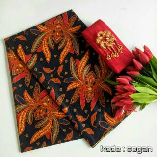 Bright color Padi Batik  Fabric Pekalongan Batik  Fabric 