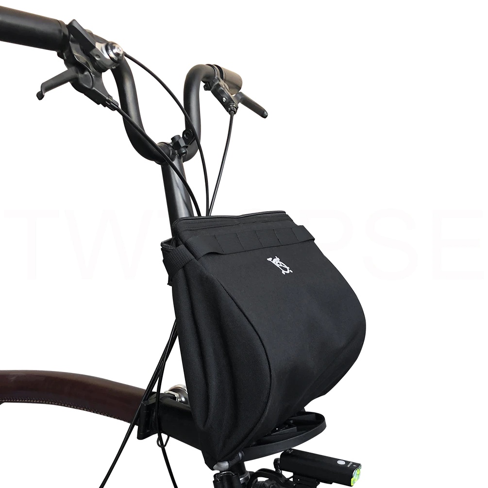 TWTOPSE 15L/21L Bicycle MINI Basket Bag For Brompto Folding Bike Bag ...