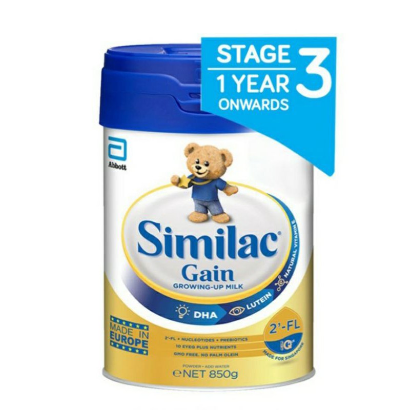 similac gain stage 3