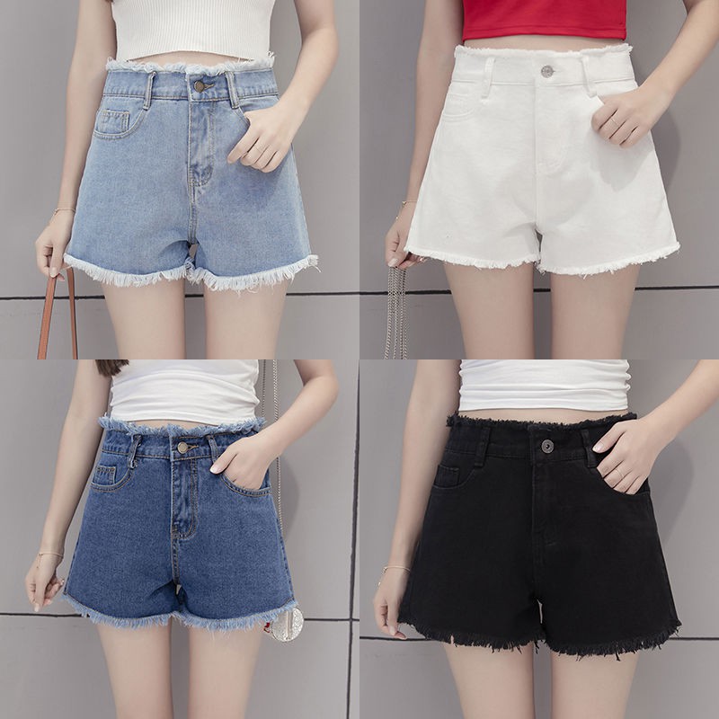 high waisted denim ahorts