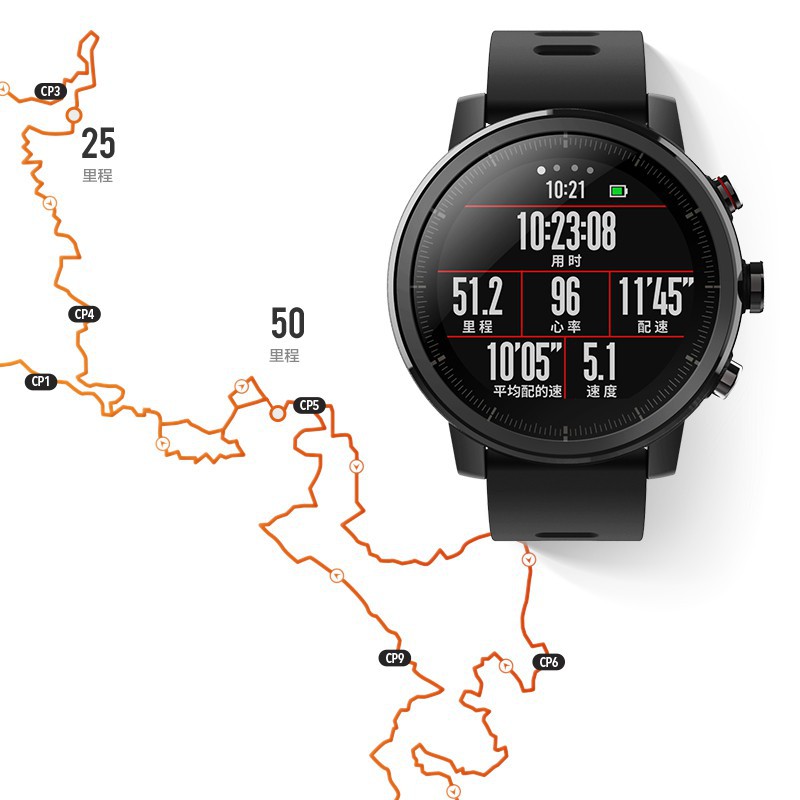 smartwatch xiaomi amazfit stratos pace 2 gps