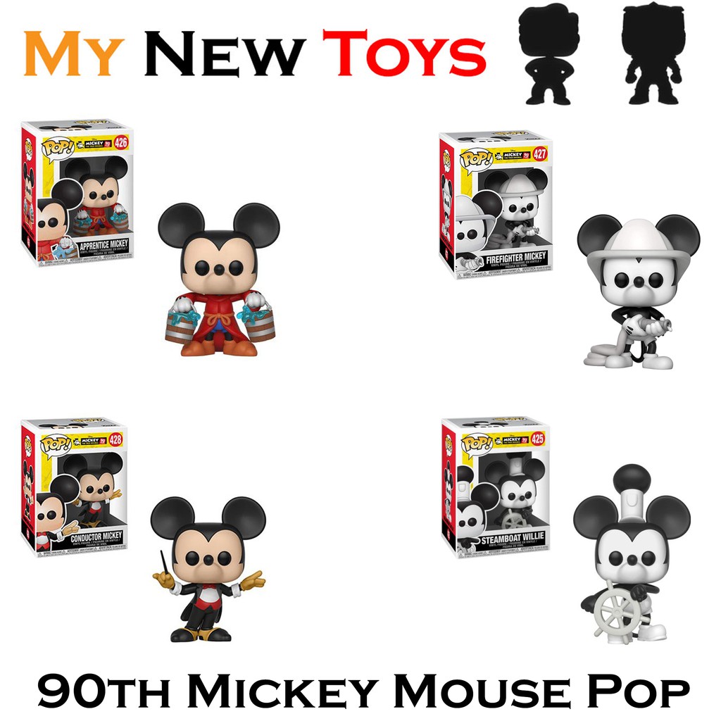 mickey mouse funko pop 90th anniversary