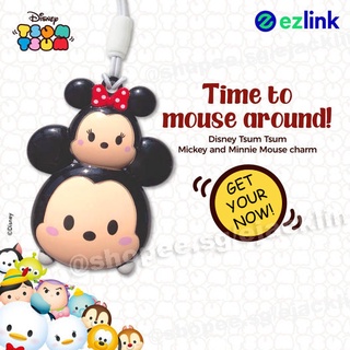 (CNY SALES) Mickey & Minnie Mouse | Mike & Sully Tsum Tsum EZ Charm (READY STOCK) LIMITED EDITION