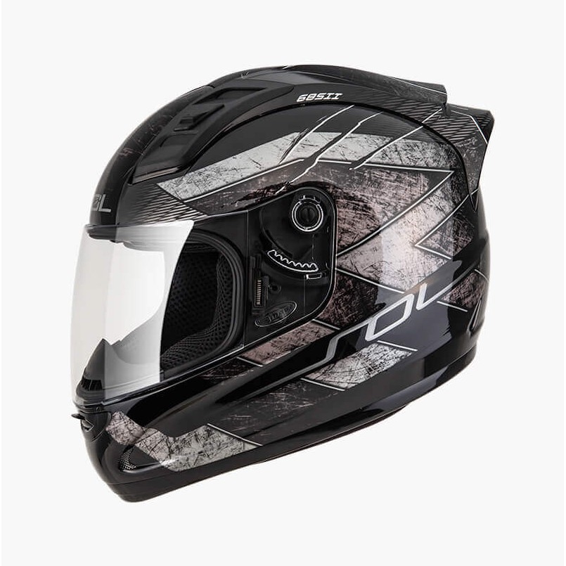 Sol Sl 68s Ii 68s Ii Helmet Record Black Brass Full Cover The Cap Shopee Singapore