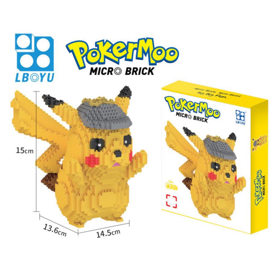 nanoblocks pikachu