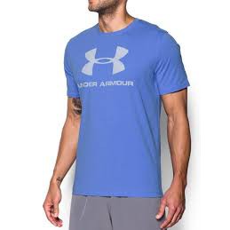 under armour logo tee