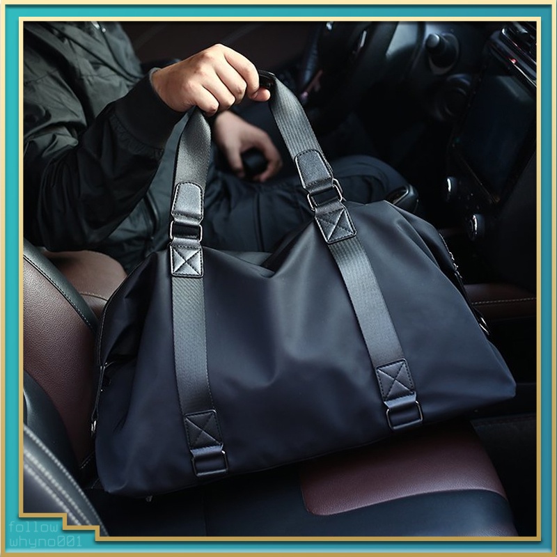 Korean Fashion Business Men Travel Duffel Bag Hand Carry Clothing