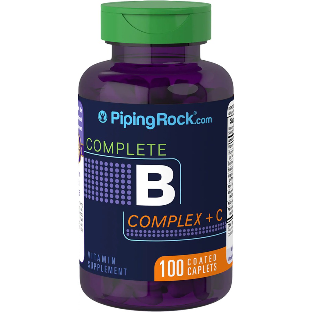 Piping Rock Vitamin B Complex With C (K21) | Shopee Singapore