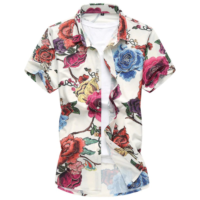 flower print shirt