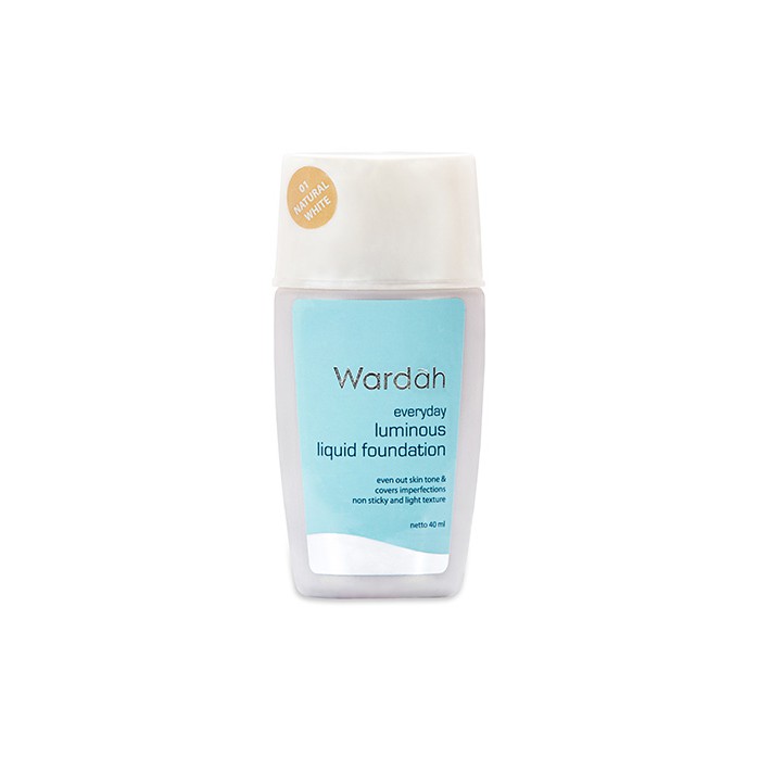 wardah liquid foundation luminous