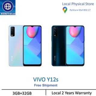 Vivo Y12s Smartphone Side Fringerprint 3GB+32GB 5000 mAh 2 Years Warranty