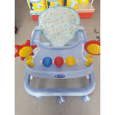 My Dear 8 Wheel Baby Walker With Toy Bar Basic Music Shopee Singapore