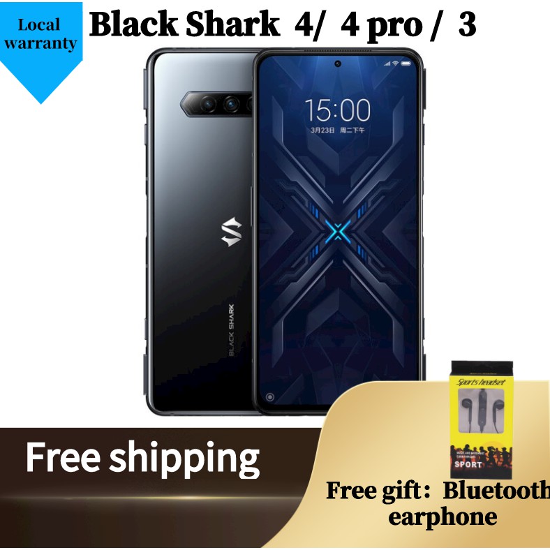 Xiaomi Black Shark 4s Black Shark 4 Shark 4 Pro Shark 4s Gundam 5g Game Phone One Year Local Warranty Shopee Singapore