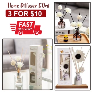 [3 for $10] Gift 50ml Diffuser Aroma Home Fragrance Scents Air Freshener