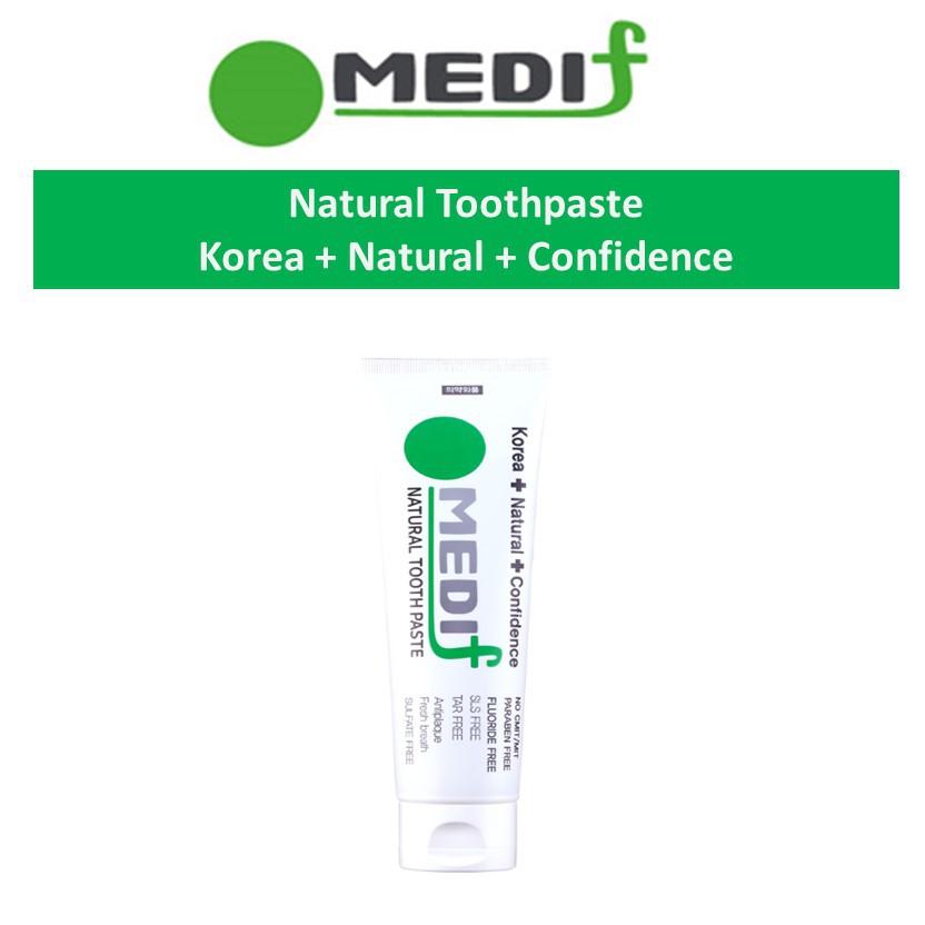 Medif Natural Toothpaste from Korea 130g Shopee Singapore