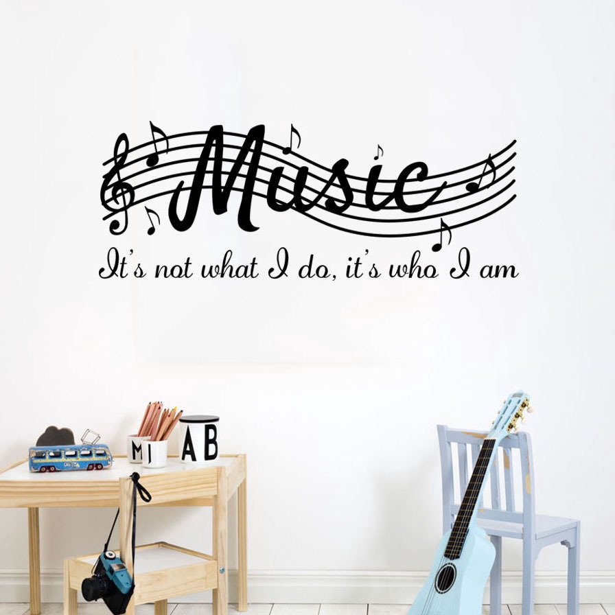 New 50*80CM Music Musical Notes Musical Staff Hand-painted Carved ...