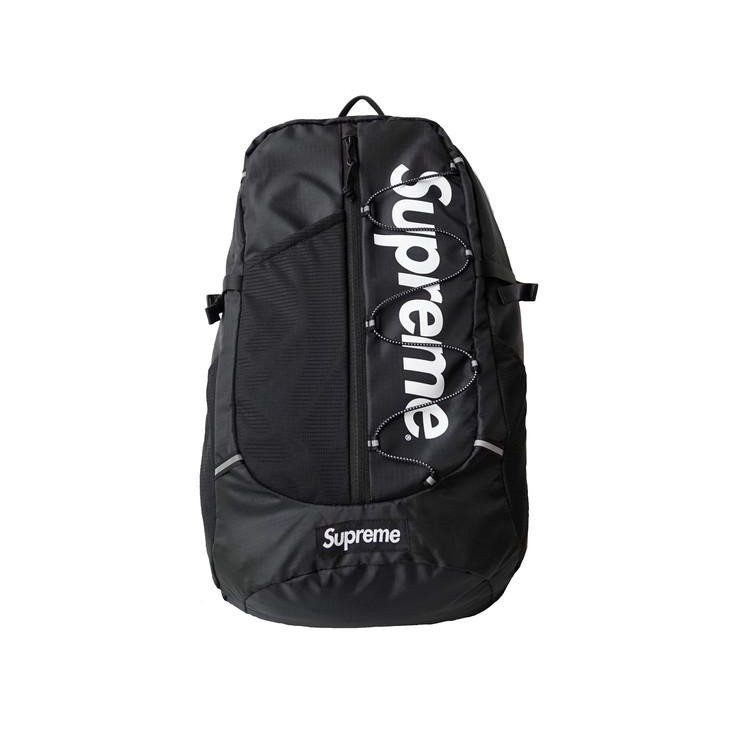 supreme ss17 black backpack