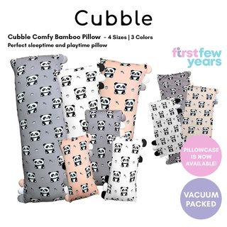 Cubble Comfy Bamboo Pillow and Pillowcase Small / Medium / Large / XL [4 sizes, 3 Colors]
