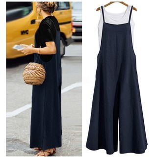 plus size pinafore jumpsuit