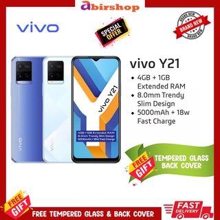 Vivo Y21 4Gb/64GB & 8GB/128GB | 2 Years Official Warranty