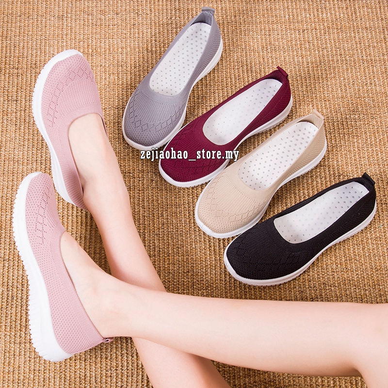 rubber slip on shoes womens