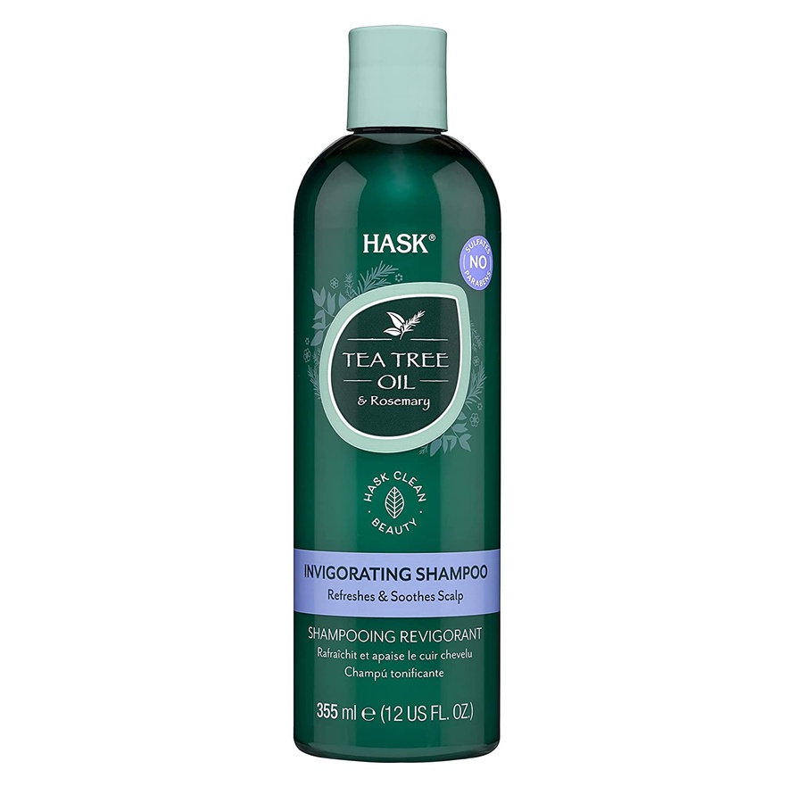 Hask Tea Tree & Rosemary Oil Scalp Care Shampoo - 12 fl oz | Shopee ...