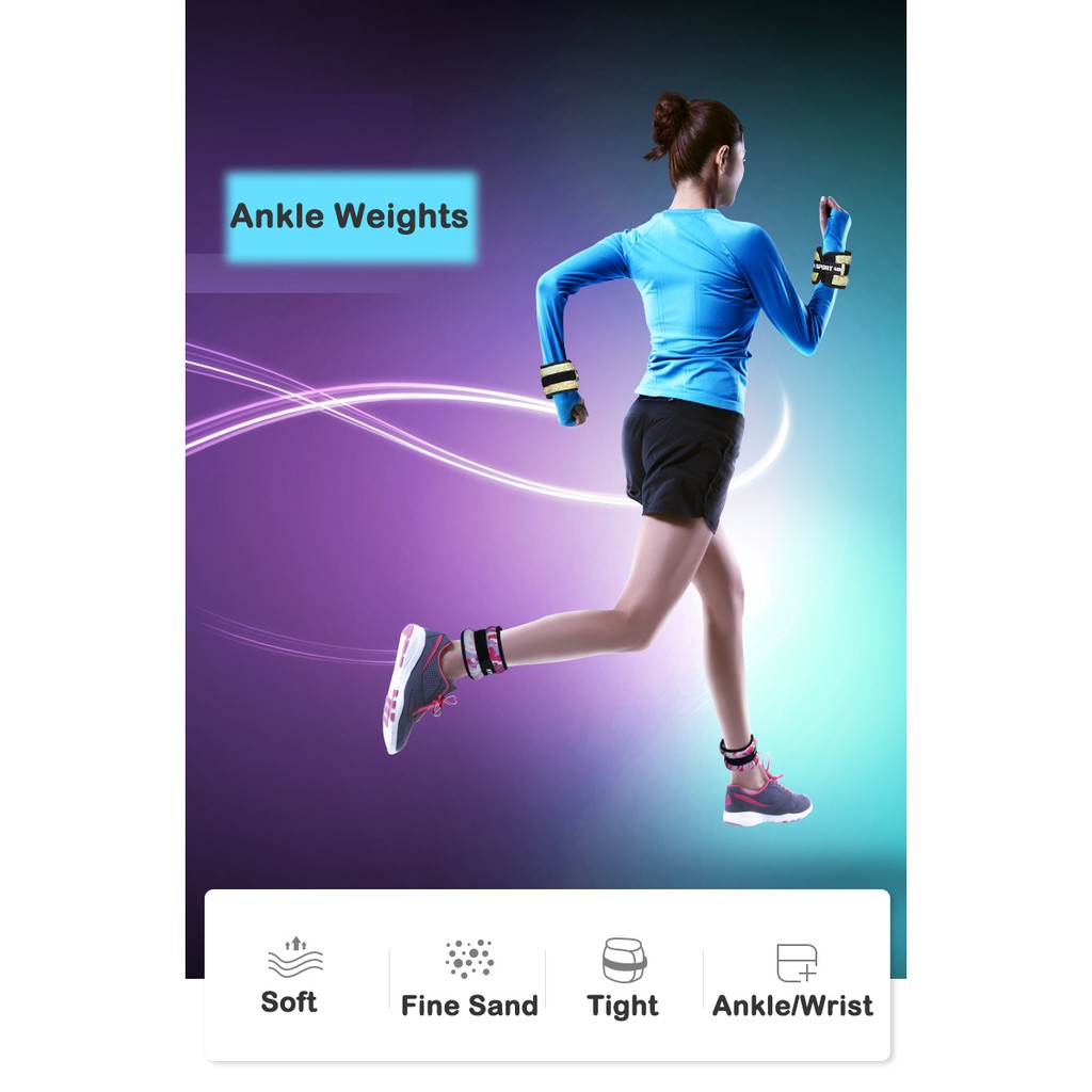 running with ankle weights