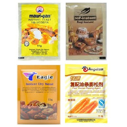 Shop Malaysia Instant Yeast Segera Ragi Instant 11g Fast Youtiao Raising Agent 20g Mauri Pan Saf Instant Eagle Angel Shopee Singapore