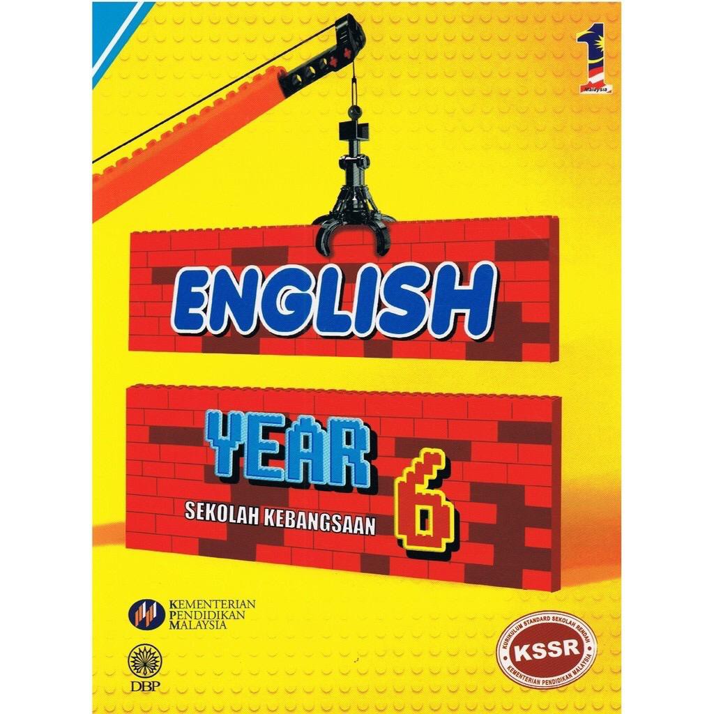 Textbook English Year 6 Kssr School Of Rural School Text Book 6 Shopee Singapore