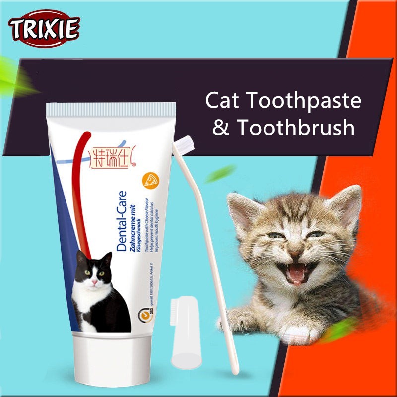 cats and toothpaste