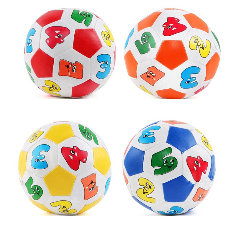 Soft Sports Soccer Ball Football Rattle Toy Indoor Toys Colorful for Baby 