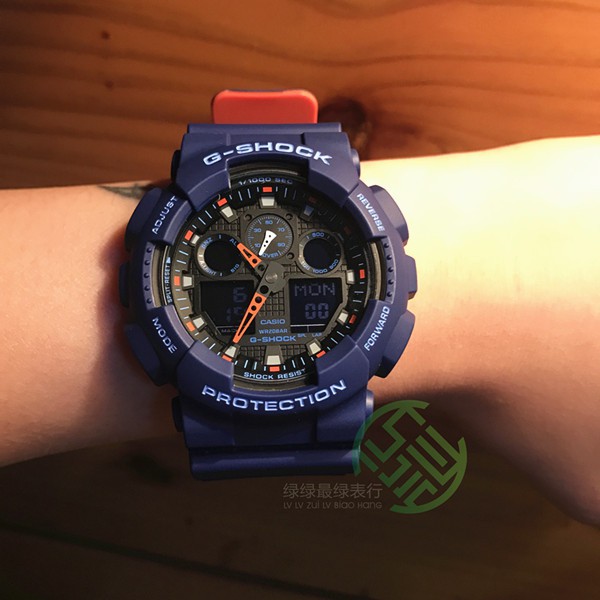 casio g shock ga 100 l