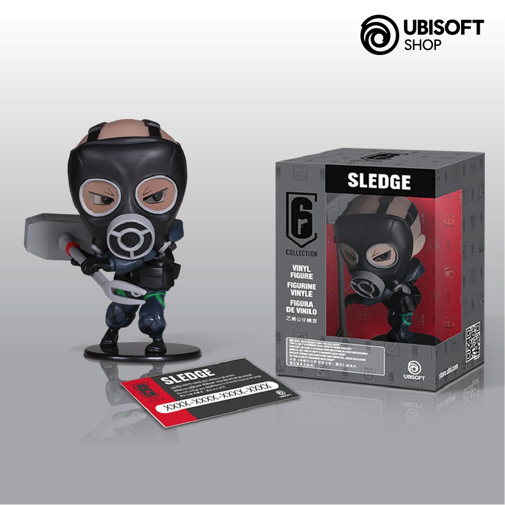 Rainbow Six Siege Six Collection Sledge Chibi Figurine Ubisoft 2626