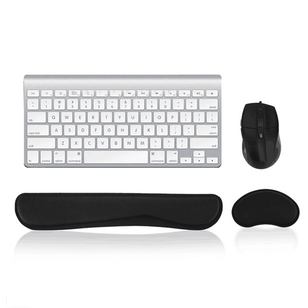 Keyboard Wrist Rest Pad Mouse Gel Support Cushion Memory Foam 