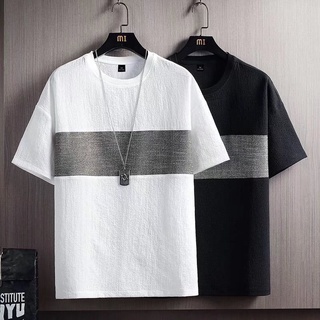 2022 Summer new short sleeve handsome men's T-shirt youth INS fashion round collar loose shirt Hong Kong trend casual clothes simple half sleeve comfortable breathable T-shirt
