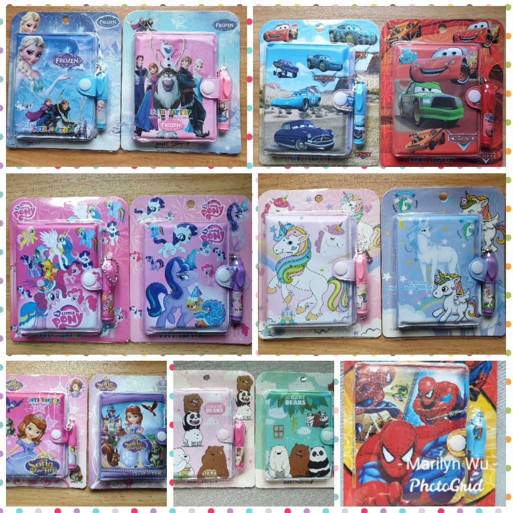 Kids birthday goodie bag gift stationery set notebook with pen Shopee