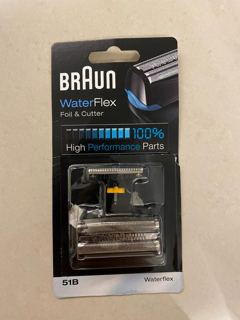 Braun Waterflex 51B Electric Shaver Head Foil  Cutter Replacement Cassette  | Shopee Singapore