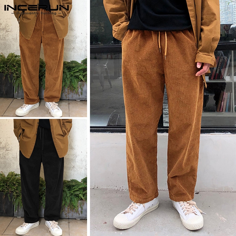 mens baggy corduroy pants