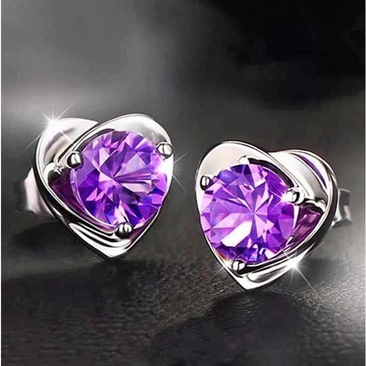 Image of [Exclusive Link] Live Room Exclusive Shooting S925 Love Earrings $1 1pcs #4