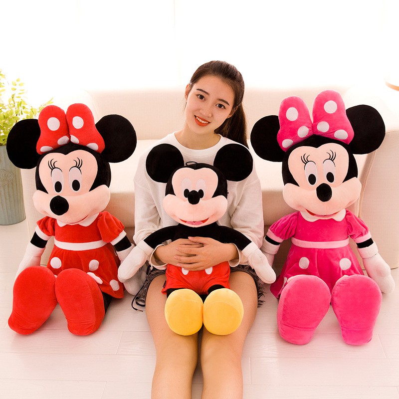 mickey and minnie mouse plush toys