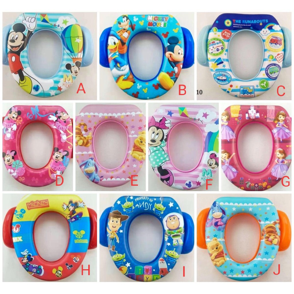 Sni Child Toilet Seat Potty Seat Training Ring Closet With / No Handle / Travel Seat Shopee
