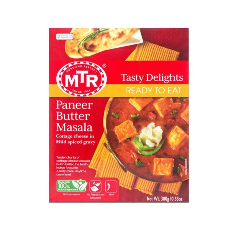 MTR Ready To Eat Paneer Butter Masala 300g - Sonnamera (Halal) | Shopee ...