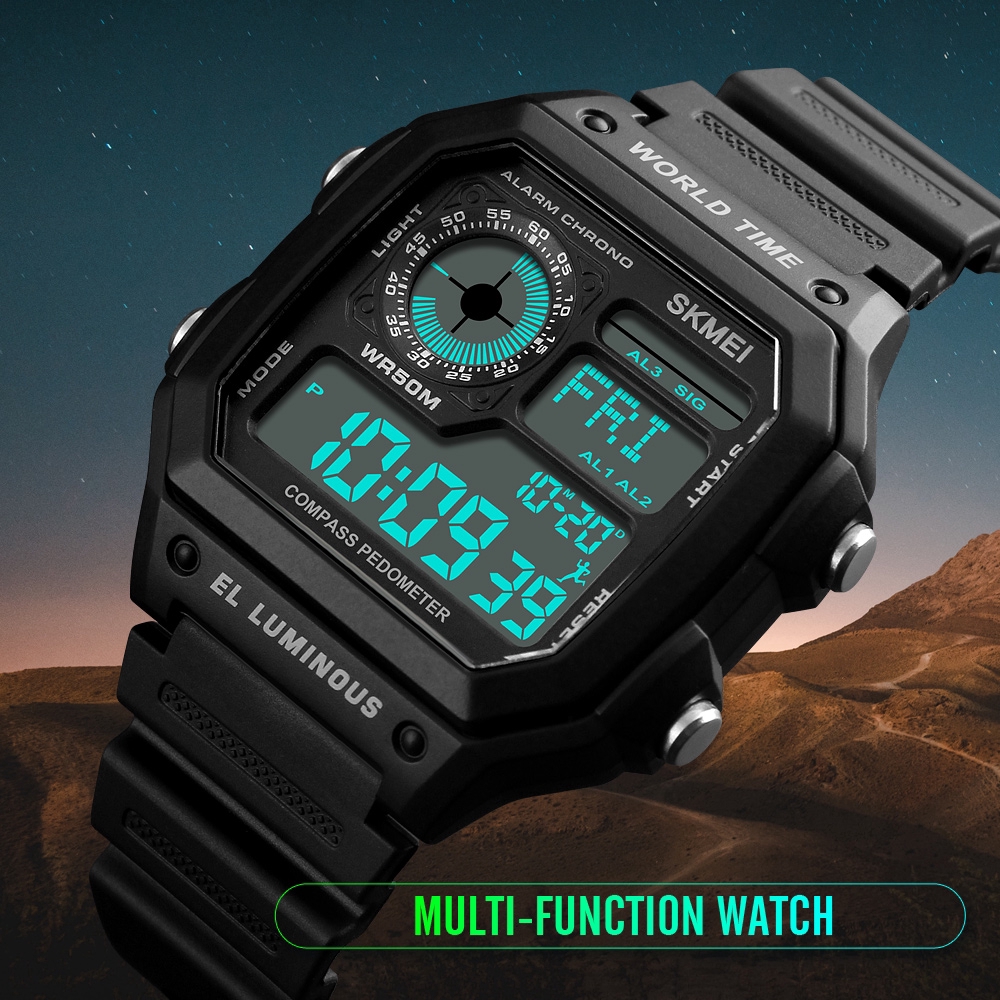 digital wrist compass