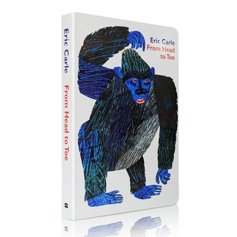 Best Selling Books From Head To Toe English Eric Carle Card Book ...