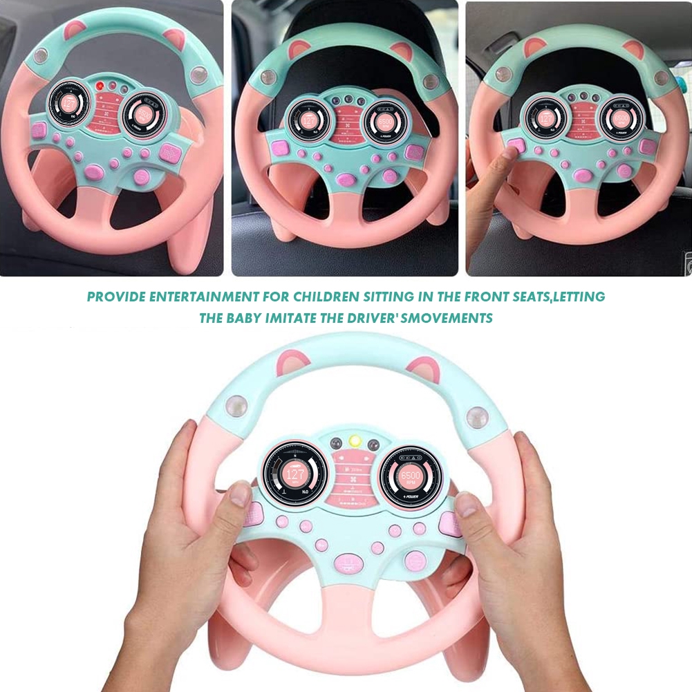 steering wheel toy for stroller